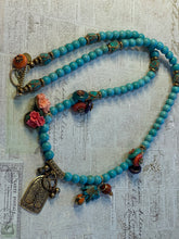 Cargar imagen en el visor de la galería, Turquoise Multi Use Necklace