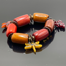 Load image into Gallery viewer, Earth and Fire Tagua Bracelet