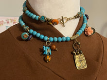 Cargar imagen en el visor de la galería, Turquoise Multi Use Necklace