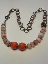 Cargar imagen en el visor de la galería, Acrylic Lucite Agate Necklace