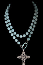 Cargar imagen en el visor de la galería, Amazonite Baby Blue Necklace