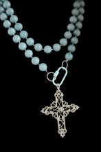 Cargar imagen en el visor de la galería, Amazonite Baby Blue Necklace