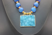 Load image into Gallery viewer, Druzy on Druzy Necklace