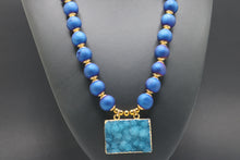 Load image into Gallery viewer, Druzy on Druzy Necklace