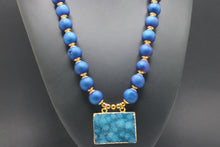 Load image into Gallery viewer, Druzy on Druzy Necklace