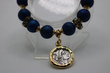 Load image into Gallery viewer, Druzy Blue Bracelet