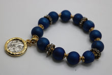 Load image into Gallery viewer, Druzy Blue Bracelet