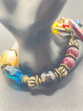 Load image into Gallery viewer, Leather Button Bracelet