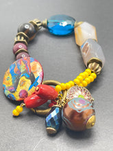 Load image into Gallery viewer, Leather Button Bracelet