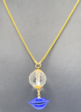 Load image into Gallery viewer, Blue Murano Glass Necklace
