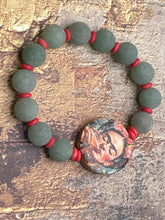 Cargar imagen en el visor de la galería, Ocean Green Frida Khalo Bracelet