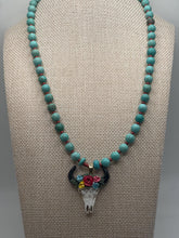 Cargar imagen en el visor de la galería, TurquoiseMagnesite Necklace/Bracelet Set
