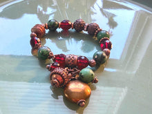 Load image into Gallery viewer, Ruby in Zoisite Stretch Bracelet