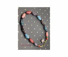 Load image into Gallery viewer, Multicolor Hand Painted Necklace
