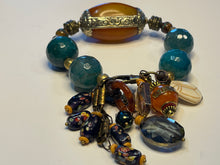 Load image into Gallery viewer, Amber and Jasper Chunky Bracelet
