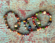 Four Stackable Earthy Bracelets Set