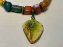 Cargar imagen en el visor de la galería, Nature Colors Polymer Clay Necklace
