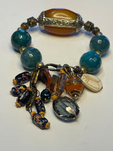 Load image into Gallery viewer, Amber and Jasper Chunky Bracelet

