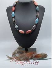 Load image into Gallery viewer, Multicolor Hand Painted Necklace
