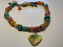 Cargar imagen en el visor de la galería, Nature Colors Polymer Clay Necklace

