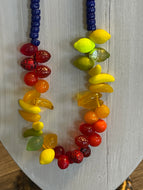 Glass Fruits Necklace