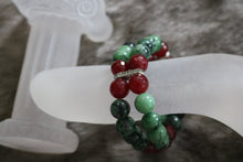 Cargar imagen en el visor de la galería, Zoisite Ruby Bracelet
