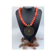 African Copal Beads Necklace