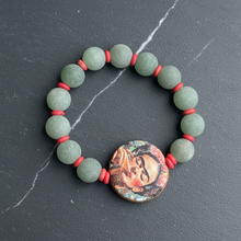 Cargar imagen en el visor de la galería, Ocean Green Frida Khalo Bracelet
