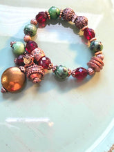 Load image into Gallery viewer, Ruby in Zoisite Stretch Bracelet
