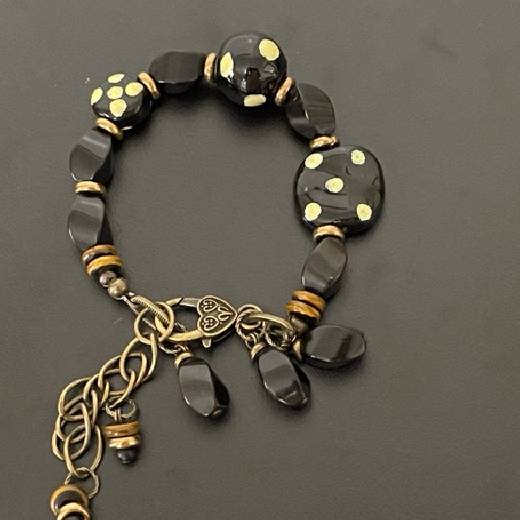 Kazuri Polka Dot Bracelet