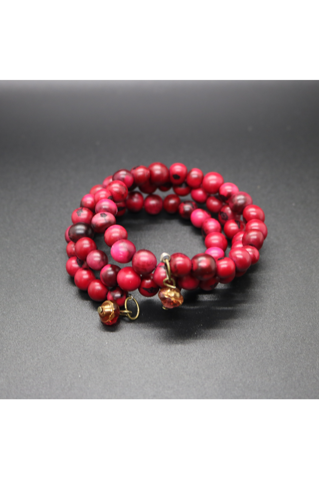 Cherry Tagua Bracelet